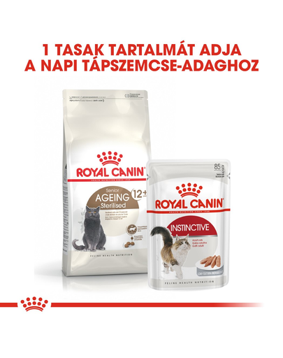 ROYAL CANIN AGEING STERILISED 12+ - ivartalanított idős macska száraz táp 4 kg