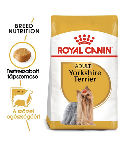 ROYAL CANIN YORKSHIRE TERRIER ADULT - Yorkshire Terrier felnőtt kutya száraz táp 1,5 kg