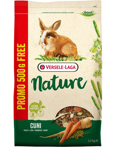 VERSELE-LAGA Cuni Nature1,8 kg + 500 g FREE