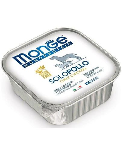 MONGE Monoprotein Solo Csirke 150 g