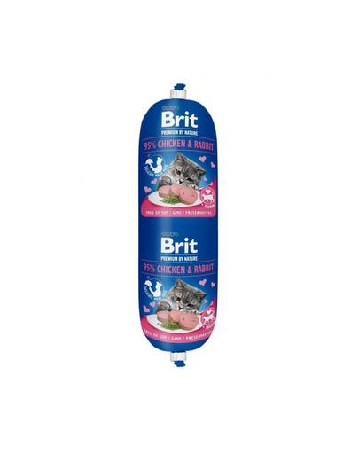BRIT Premium by Nature Meat Sausage Chicken & Rabbit 180 g