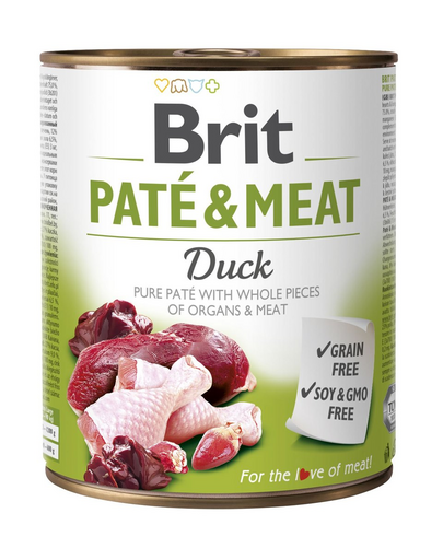 BRIT Pate & meat duck 400 g