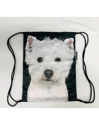 FERA West Highland Terrier nyomtatott hátizsákos táska
