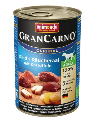 ANIMONDA Grancarno konzerv 08 kg füstölt angolna - krumpli