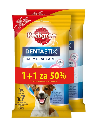 PEDIGREE DentaStix (kis fajták) fogápoló kutyáknak 110g x 5