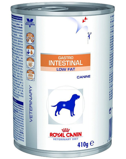 ROYAL CANIN Dog gastro intestinal low fat konzerv 410 g