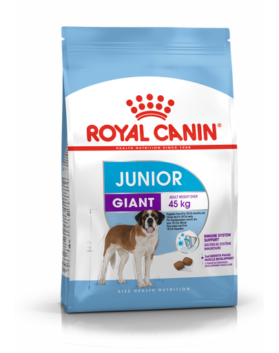 ROYAL CANIN Giant Junior 30 kg (2 x 15 kg) száraztáp 8 és 18/24 hónapos kor közötti kölyökkutyáknak, óriás fajtáknak