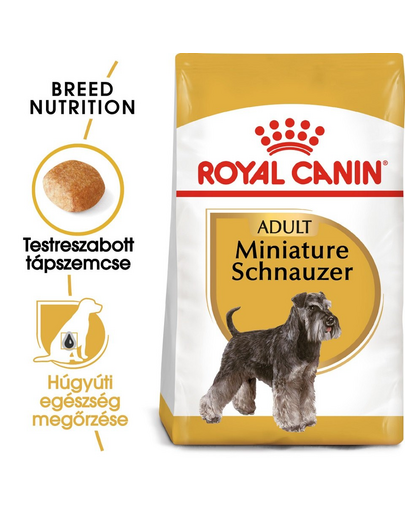 ROYAL CANIN MINIATURE SCHNAUZER ADULT - Törpe schnauzer felnőtt kutya száraz táp 15 kg (2 x 7.5 kg)