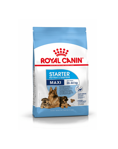 ROYAL CANIN Maxi Starter Mother&Babydog 30 kg (2 x 15 kg) száraztáp vemhes és szoptató szukák és kölykök számára, 4-8 hetes korig, nagytestű fajták számára