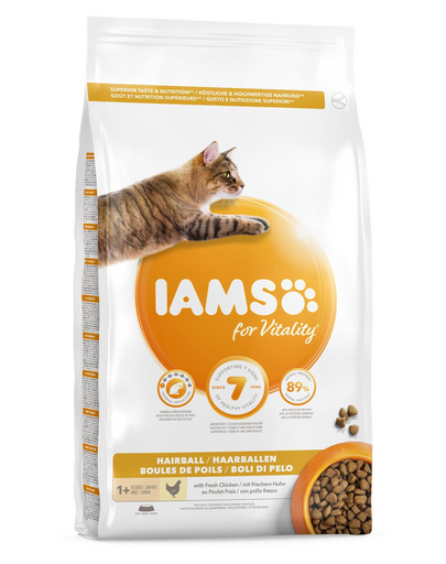 IAMS For Vitality Hairball 1.5 kg