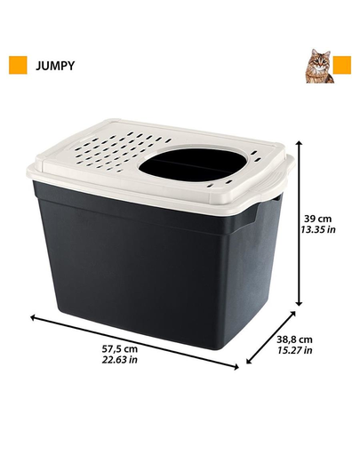 FERPLAST Jumpy macskatoalett