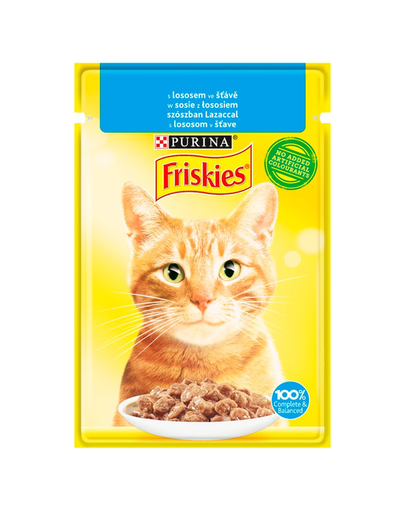 FRISKIES Lazac 85g nedves macskaeledel
