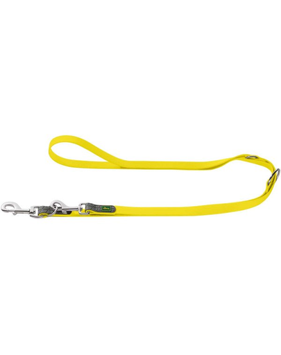 HUNTER Convenience Csíptethető nyaklánc 2cm/2m sárga neon színben