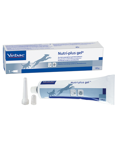 VIRBAC Nutri-Plus gel 120 g magas energiatartalmú paszta kutyák és macskák számára