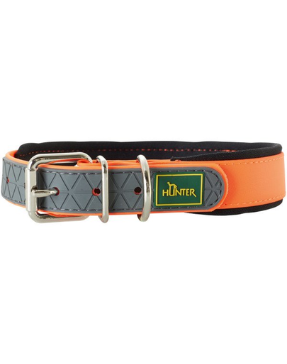 HUNTER Convenience Comfort Obroża rozm. XS-S (35) 22-30/2cm pomarańczowy neon