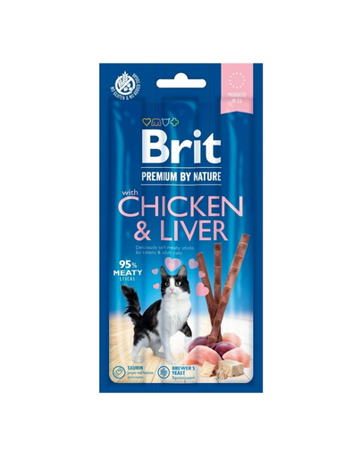 BRIT Premium by Nature Cat Sticks Chicken & Liver 15 g