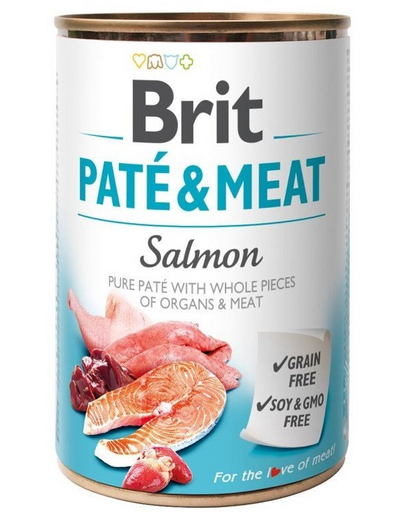 BRIT Pate & Meat Salmon 400g