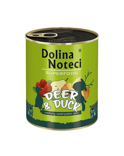 DOLINA NOTECI Premium SuperFood szarvas és kacsa 800 g