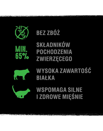 CRAVE 24 x 85g - Bárány- és marhapástétom (teljes értékű gabonamentes nedves eledel felnőtt macskáknak)