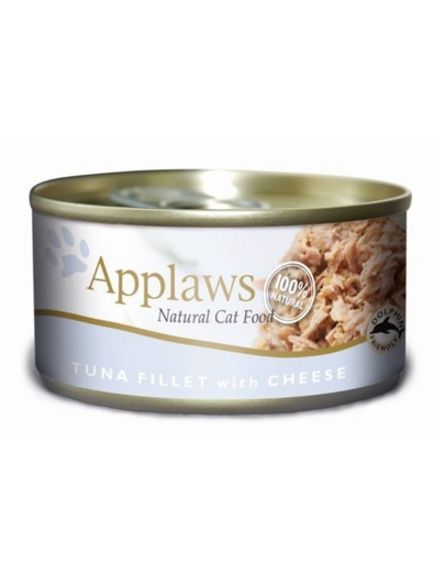 APPLAWS Konzerv macskáknak tonhal és sajt 156 g