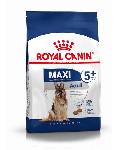ROYAL CANIN MAXI ADULT 5+ - nagytestű idősödő kutya száraz táp 4 kg