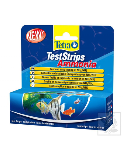 TETRA Test TestStrips Ammonia 25 db