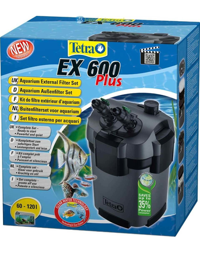 TETRA External Filter Ex 600 Plus-Külső szűrő 60-120l