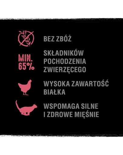 CRAVE tasak 85g - lazac & csirke pástétom teljes értékű gabonamentes nedves eledel felnőtt macskáknak