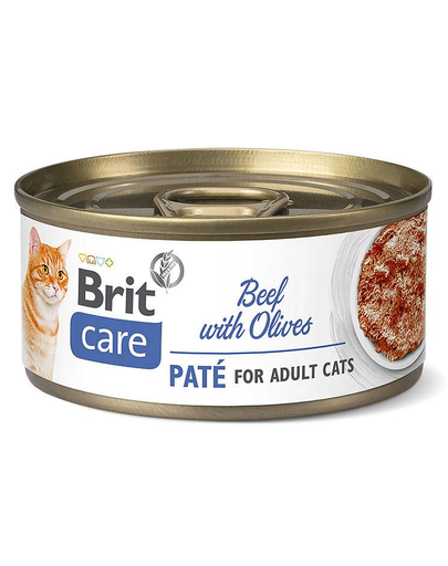 BRIT Care Cat  Paté Macskakonzerv MARHA & OLIVA 70 g