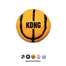 KONG Sport Balls 3 darabok S kutyalabda