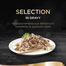 SHEBA Selection Baromfi ízesített tasakok szószban 80 x 85g kacsa, csirke, baromfi, pulyka, pulyka
