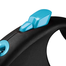 FLEXI Automatikus póráz  Black Design M Cord 5 m blue
