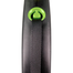 FLEXI Automatikus kötélpóráz Black Design M Cord 5 m green