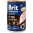 BRIT Premium by Nature Fish and Fish skin 12 x 400 g hal és halbőr nedves kutyaeledel