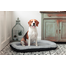 FERA Sky Ponton kutyaágy XL 116 x 83 cm világosszürke