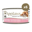 APPLAWS Cat Tin 6 x 70 g nedves macskaeledel tonhallal és garnélarákkal
