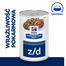HILL'S Prescription Diet Canine z/d 370 g élelmiszer-intoleranciák esetén [CLONE]