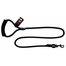 PET NOVA Nylon póráz fogantyúval, zsinór 120 cm / 1,2 cm, fekete