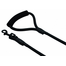 PET NOVA Nylon póráz fogantyúval, zsinór 120 cm / 1,2 cm, fekete