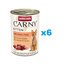 ANIMONDA Carny Kitten Veal&Chicken&Turkey Borjúhús, csirke és pulyka cicáknak 6x400 g