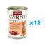 ANIMONDA Carny Kitten Veal&Chicken&Turkey Borjúhús, csirke és pulyka cicáknak 12x400 g