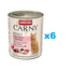 ANIMONDA Carny Adult Turkey&Chicken&Shrimps Pulyka, csirke és garnélarák felnőtt macskáknak 6x800 g