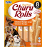 INABA Churu Rolls Chicken 8x12g csirke csomagolások kutyáknak