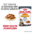 ROYAL CANIN HAIR & SKIN CARE GRAVY - szószos nedves táp felnőtt macskák részére a szebb szőrzetért és az egészséges bőrért 48x85 g