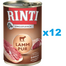 RINTI Singlefleisch Lamb Pure Monoprotein bárány 12x400 g