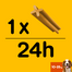 PEDIGREE Fogászati jutalomfalat közepes méretű kutyáknak Dentastix 77 g