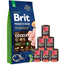 BRIT Premium By Nature Adult Extra Large XL 15 kg + nedves eledel marhahússal 6x400 g