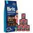 BRIT Premium By Nature Sensitive Lamb 15 kg + Beef marhahússal 6x400 g nedves kutyaeledel