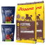 JOSERA Festival Felnőtt válogatós kutyáknak 25kg (2x12,5kg) + SIMPLY FROM NATURE Természetes kolbászok ló- és szarvashússal 2x200 g