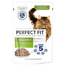 PERFECT FIT Senior 7+ 85 g teljes értékű nedves eledel idős macskáknak pulykával és sárgarépával mártásban